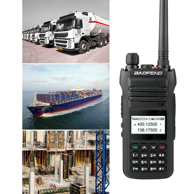 Σετ Αδιάβροχος Ασύρματος Πομποδέκτης 10W Baofeng VHF UHF Dual Band Υψηλής Απόδοσης & Φακός με Φορτιστή & Ακουστικά Φορητό Walkie Talkie